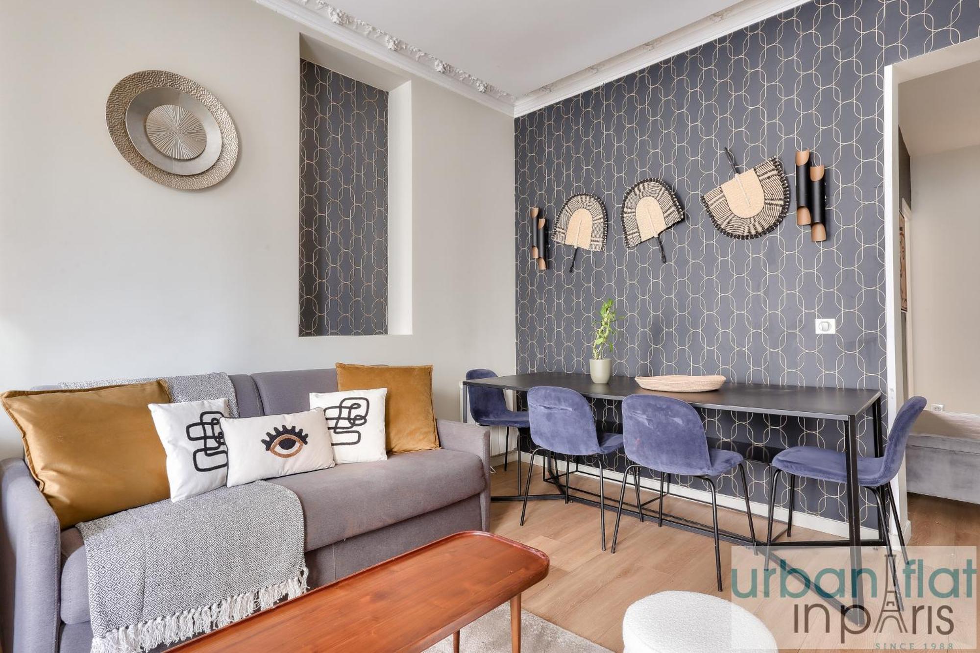 61- Big Luxury Parisian Flat 2Dd Apartamento Exterior foto
