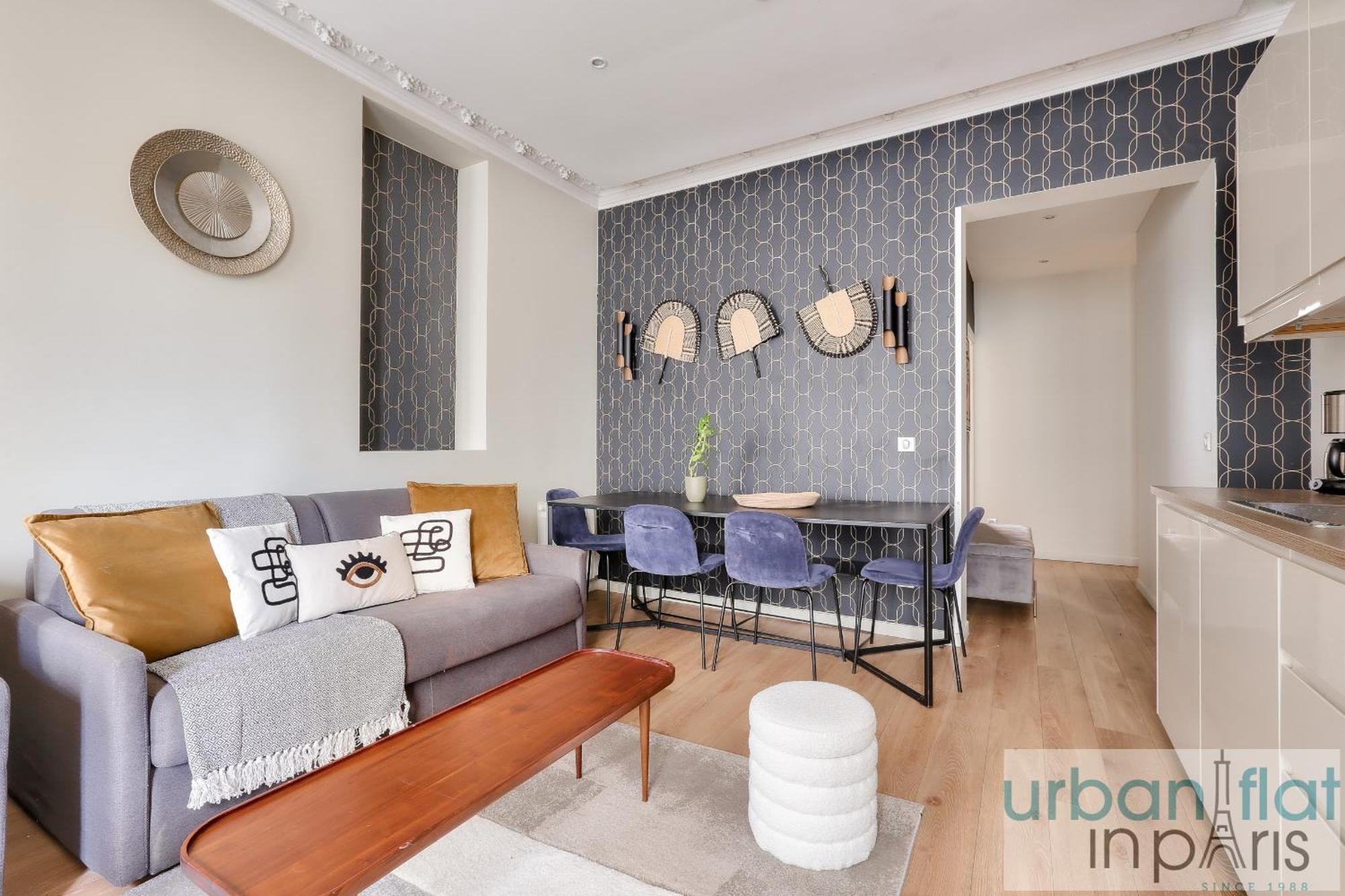 61- Big Luxury Parisian Flat 2Dd Apartamento Exterior foto