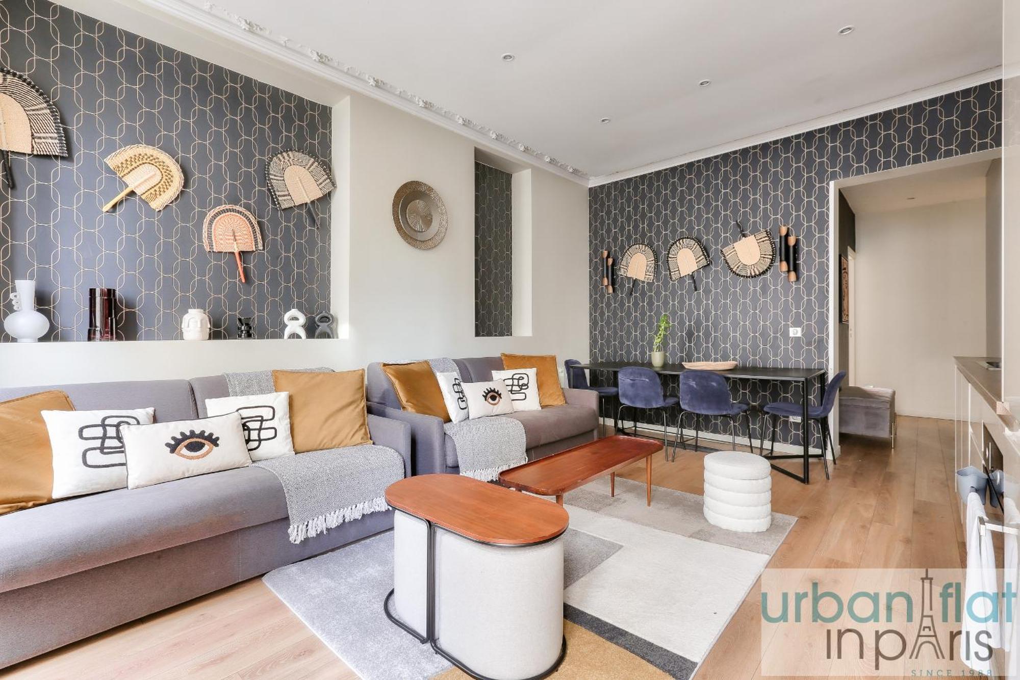 61- Big Luxury Parisian Flat 2Dd Apartamento Exterior foto