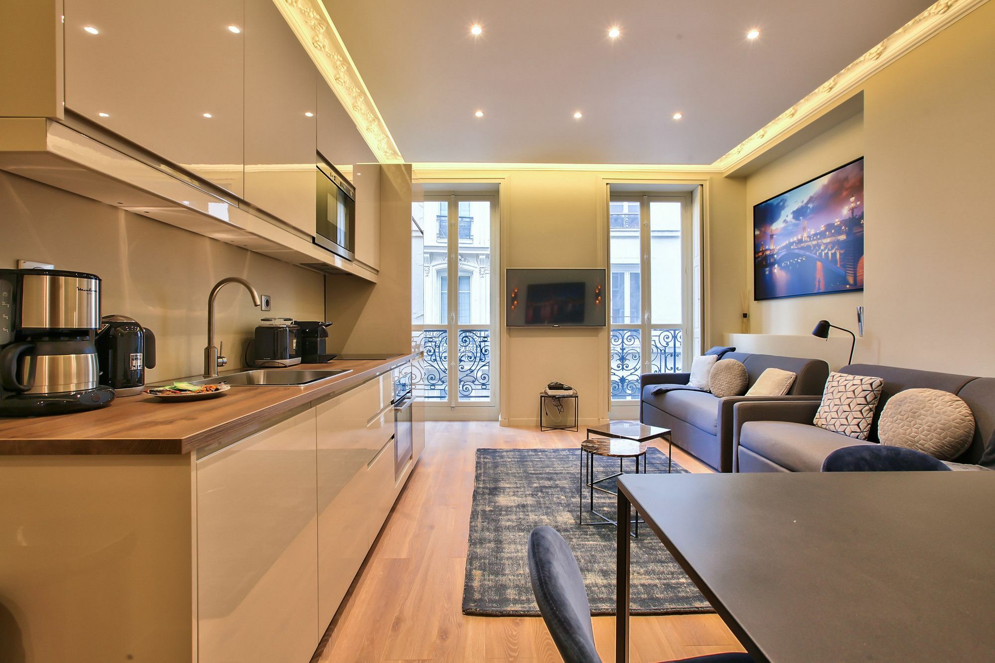 61- Big Luxury Parisian Flat 2Dd Apartamento Exterior foto