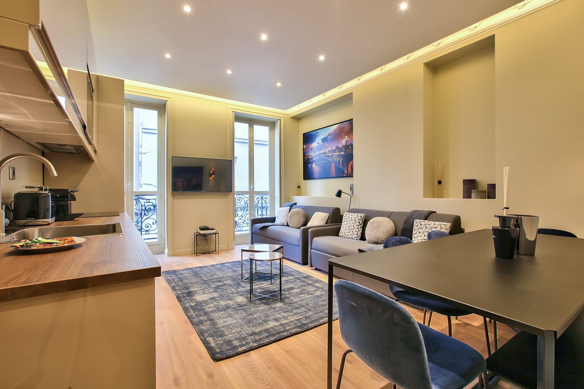 61- Big Luxury Parisian Flat 2Dd Apartamento Exterior foto